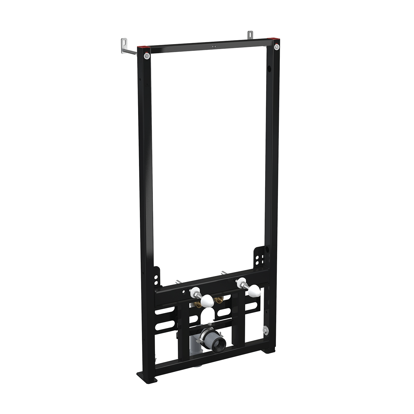 Alca Drain A105/1120 Bidet ugradna konzola (nosač) za konzolni bide sa priključcima tople i hladne vode 1/2" i setom za kačenje za oblaganje gips-karton pločama 51x9-20x112