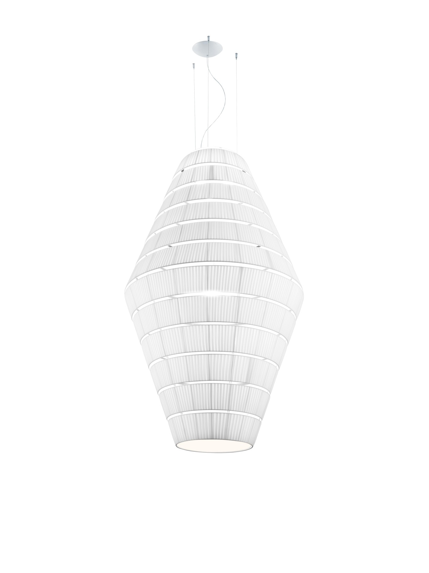Axolight Layers White/White 1x16W 220-240V AC 116x116x492 1xLED E27 lampa visilica SPLAYDXXE27BCXX