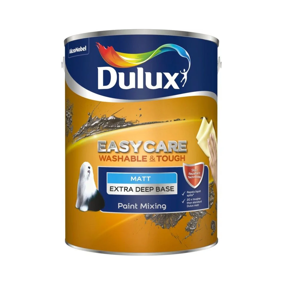 Dulux Easycare ED-BASE Matt 2,03L visokokvalitetna emulziona visokoperiva i hidrofobna boja za unutrašnje zidove za toniranje (0,07L/m2)
