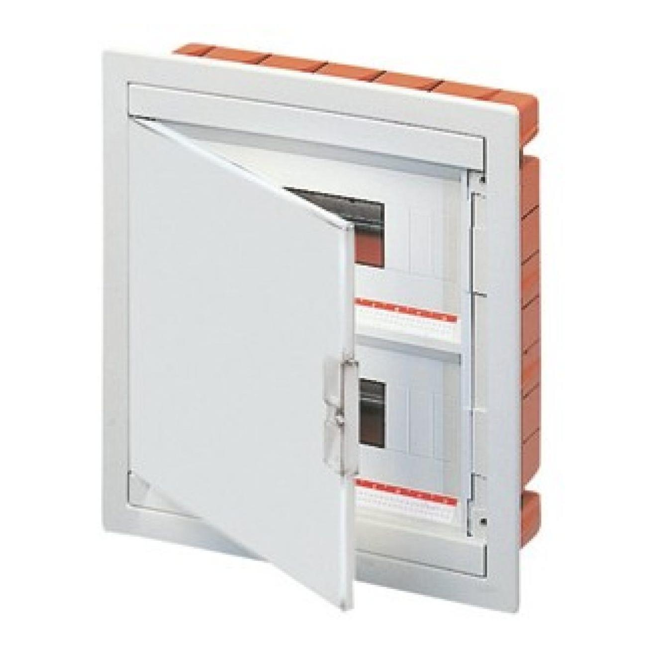 Gewiss 40 CDI 2x12M White / Blank / Orange razvodna tabla ugradna sa rednim steznikom 32,6x8,9x34,6 400V 125A GW40659