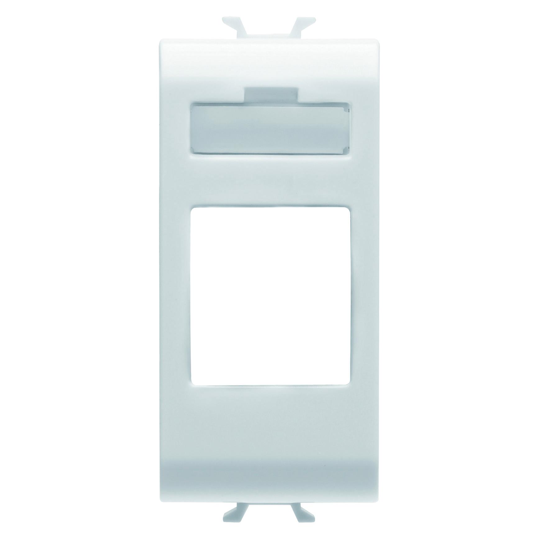 Gewiss Chorusmart 1M White Glossy RJ45 AMP/Keystone adapter za konektore GW10431