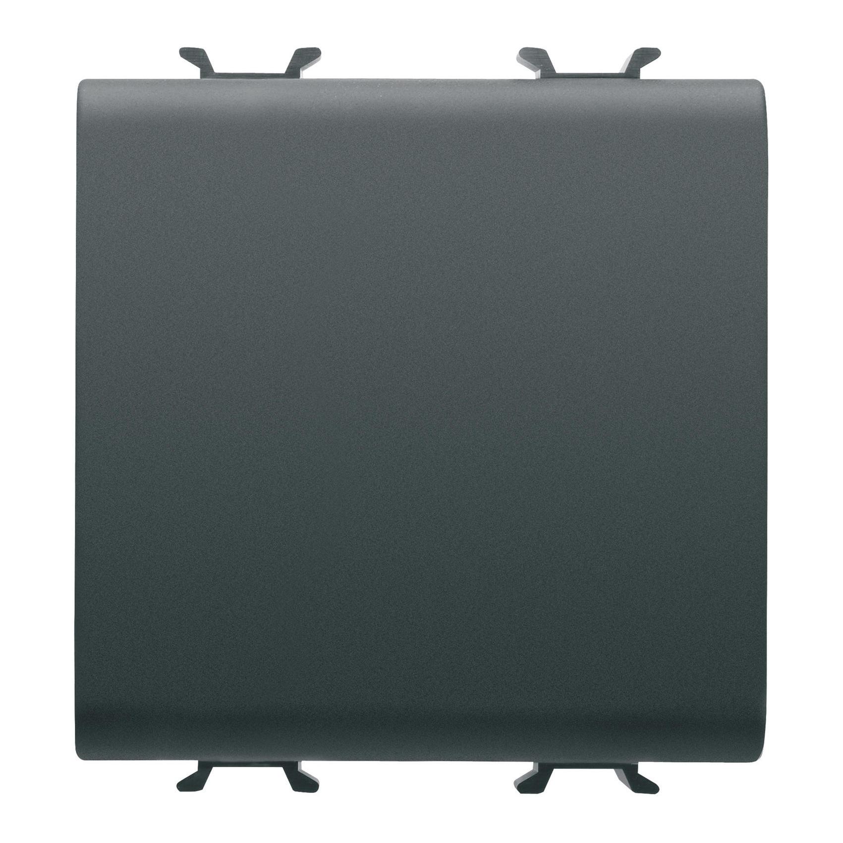 Gewiss Chorusmart 2M 1P Satin Black taster za prekidač 16A 250V sa nultim provodnikom GW12031