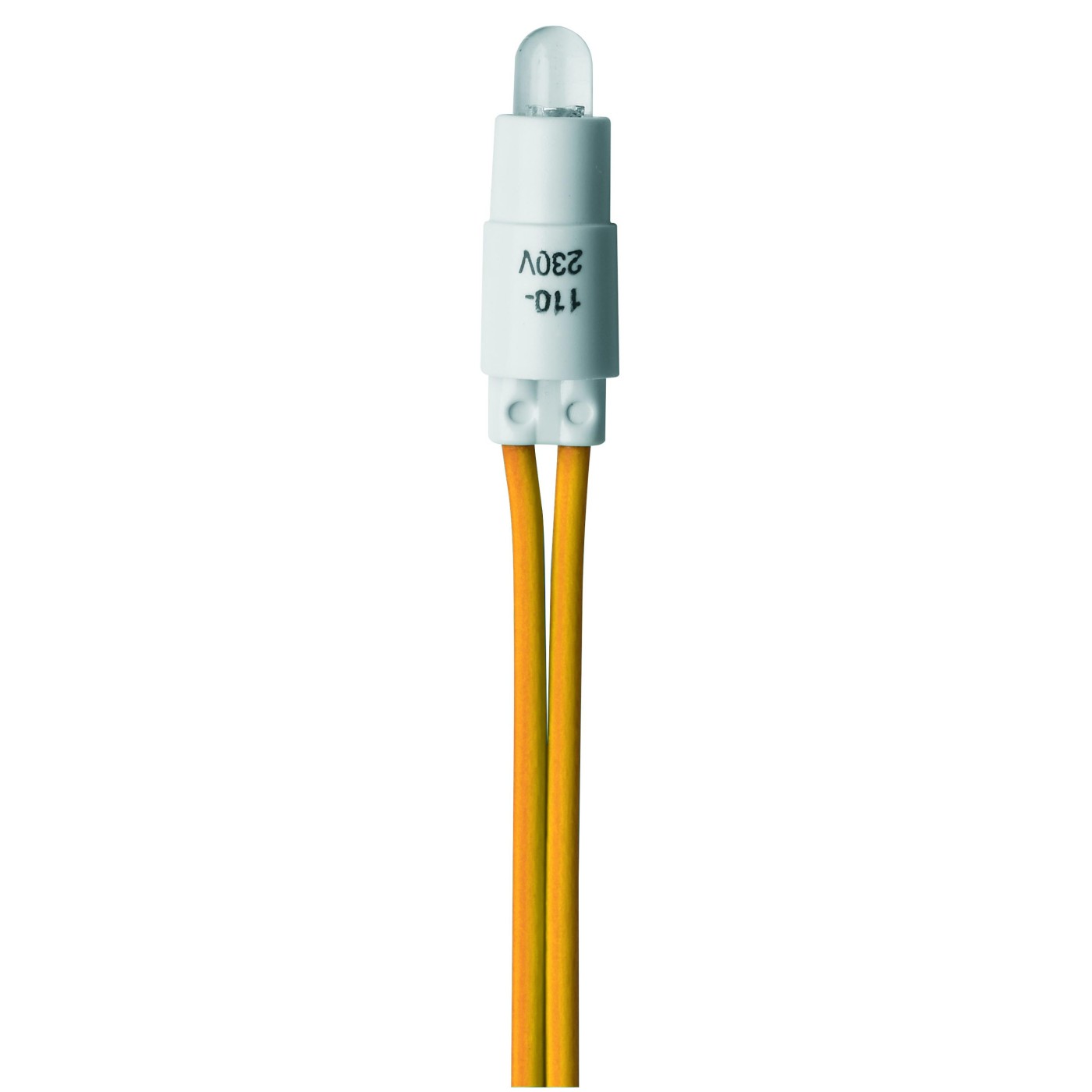Gewiss Chorusmart Amber - žuta LED signalna sijalica 230V AC 0,6W za indikaciju na prekidačima GW10885