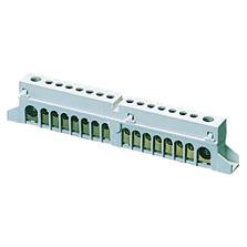 Gewiss Green Wall 2P redna stezaljka (priključni blok) 125A N/E (1x35)+(7x10) za gips GW40401