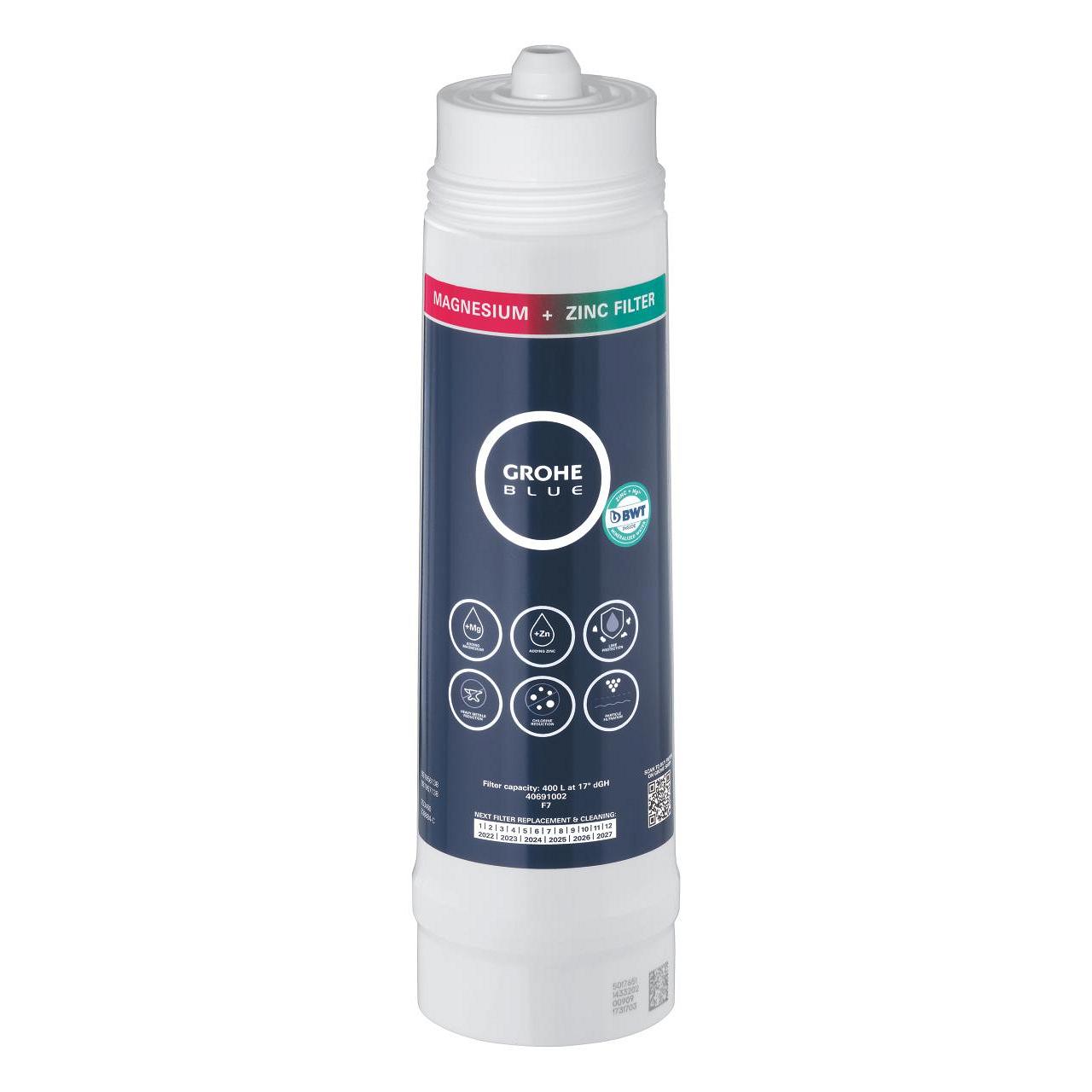 Grohe Blue zamenski filter za vodu obogaćen magnezijumom i cinkom 40691002