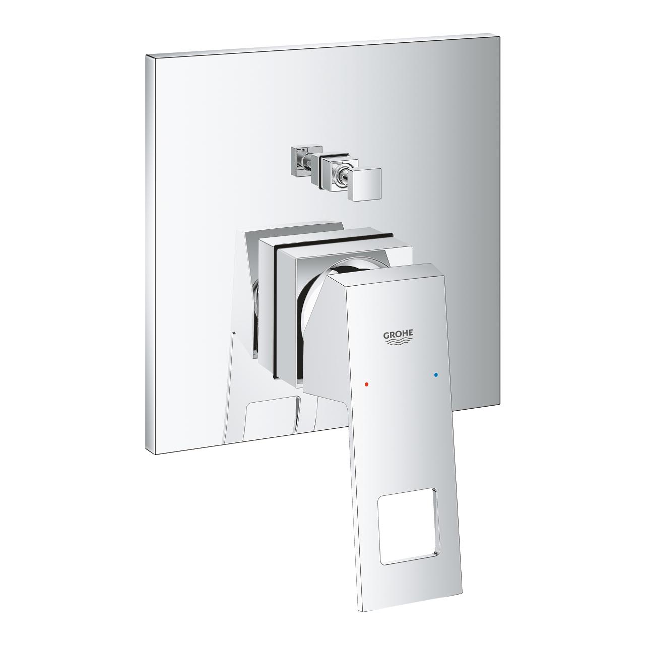 Grohe Eurocube Chrome mešač sa prebacivačem 24062000