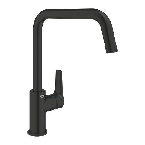 Grohe Eurosmart Black Matt baterija (slavina) za sudoperu 205mm 305672430