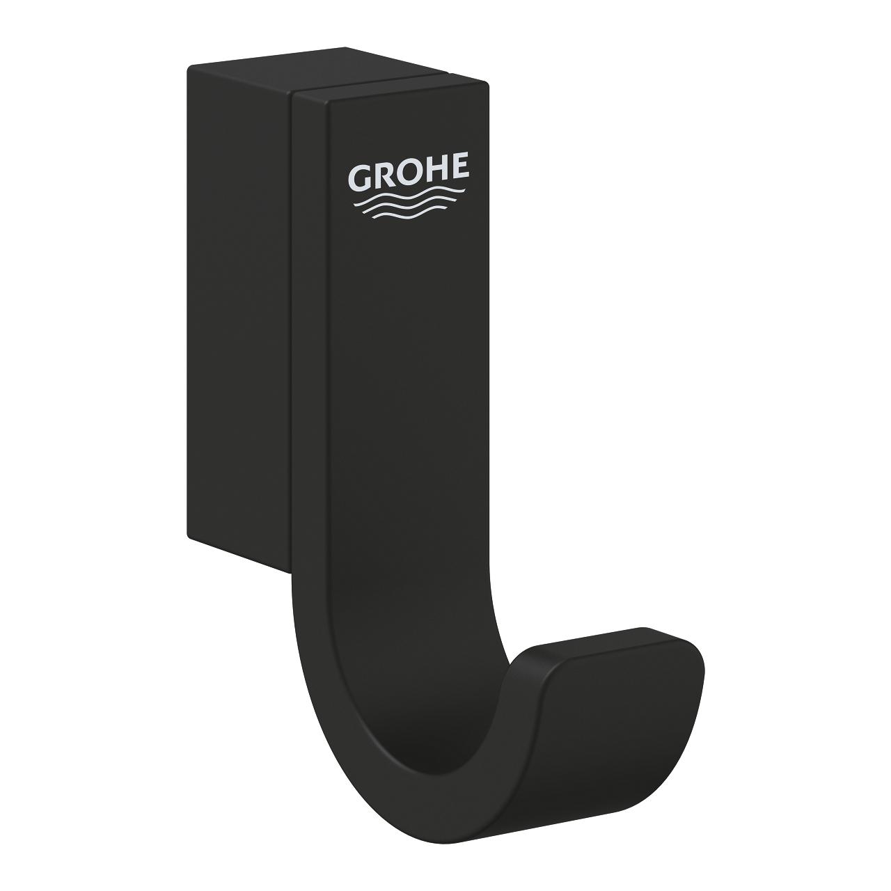 Grohe Selection Phantom Black kukica (vešalica) za peškir zidna 41216KF0