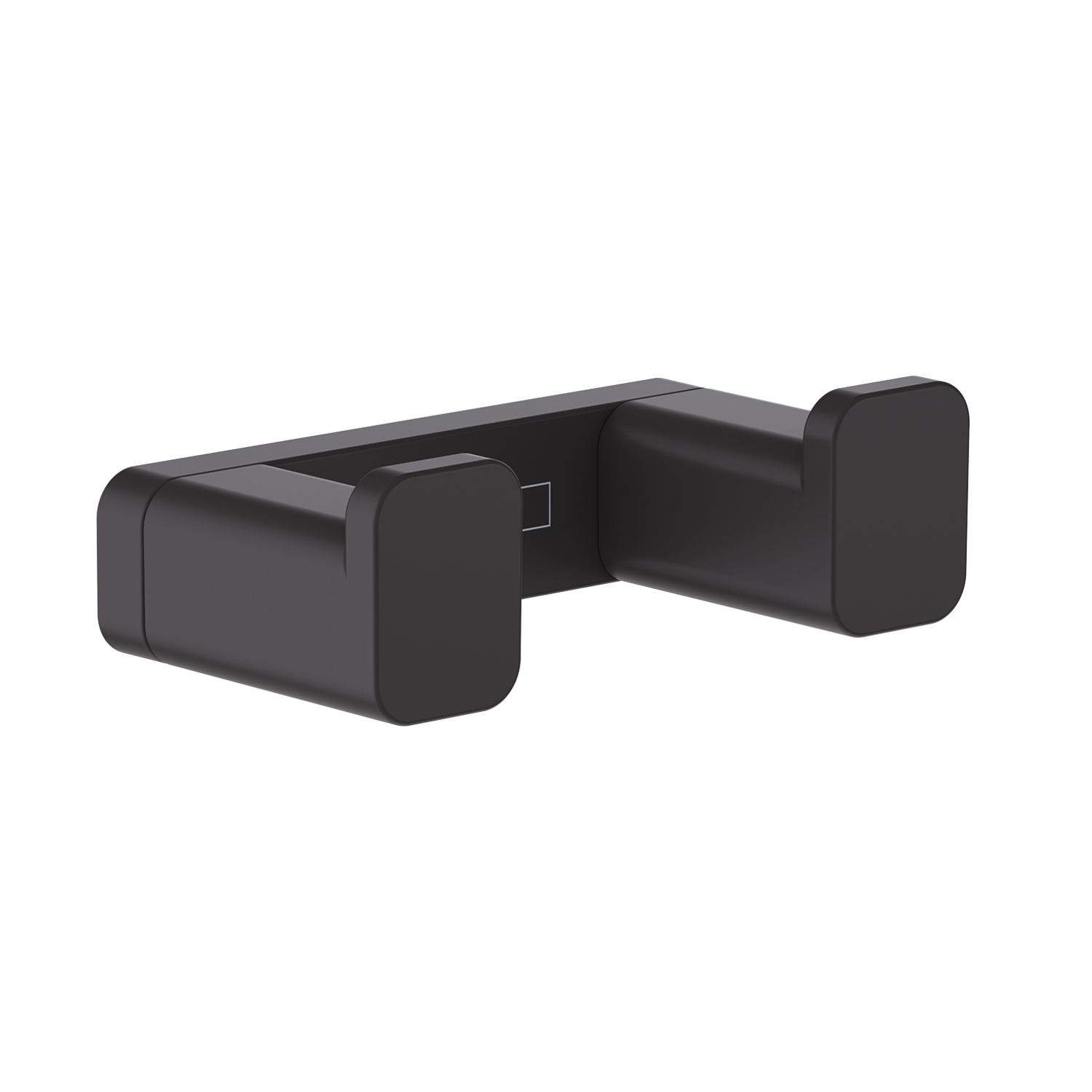 Hansgrohe AddStoris Q Matt Black kukica (vešalica) dupla 41755670