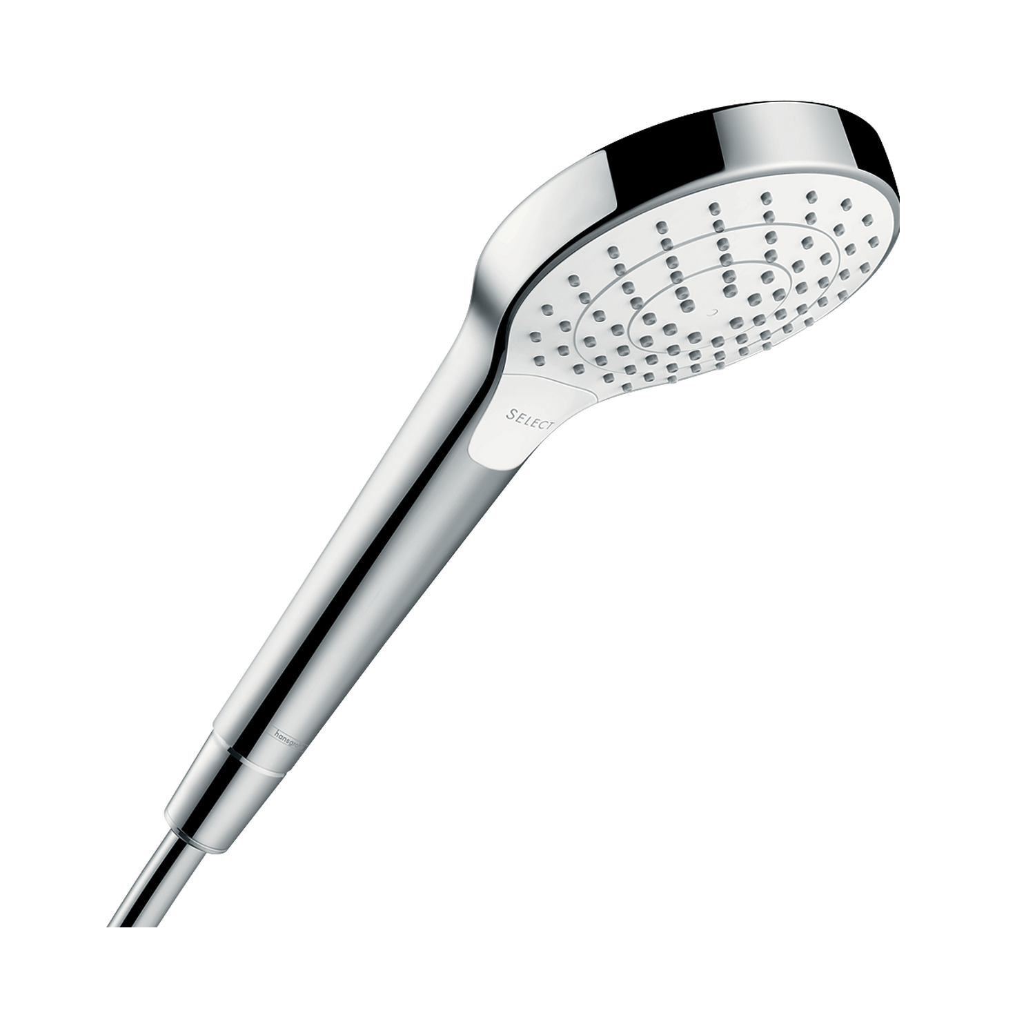 Hansgrohe Croma Select S Vario EcoSmart 110 White/Chrome ručni tuš sa 3 vrste mlaza 26803400