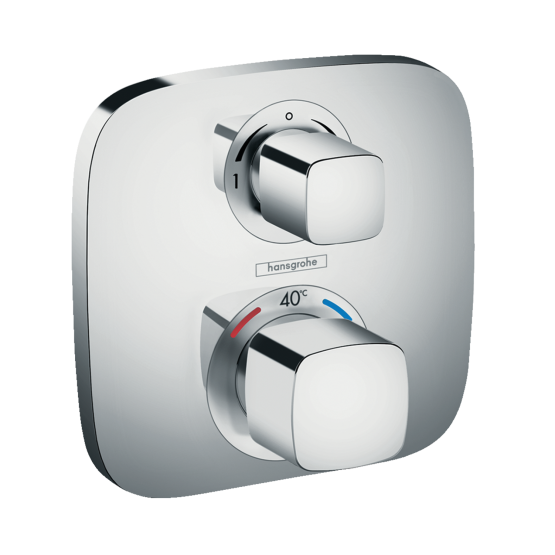 Hansgrohe Ecostat E Chrome mešač termostatski sa 2 funkcije četvrtasti 15708000