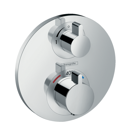 Hansgrohe Ecostat S Chrome mešač termostatski sa prebacivačem sa 2 funkcije okrugli 15758000