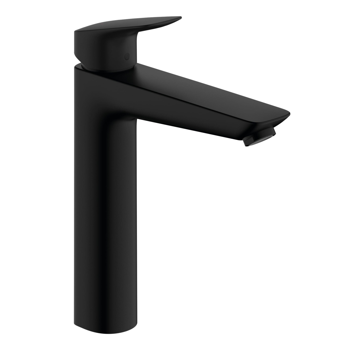 Hansgrohe Logis 190 Matt Black baterija (slavina) za umivaonik sa odlivnim ventilom sifona pop-up 71090670