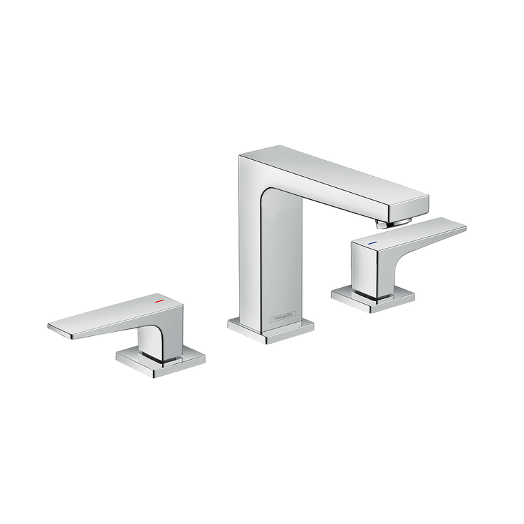 Hansgrohe Metropol 110 Chrome baterija (slavina) za umivaonik dvoručna sa odlivnim ventilom sifona push-open 32514000