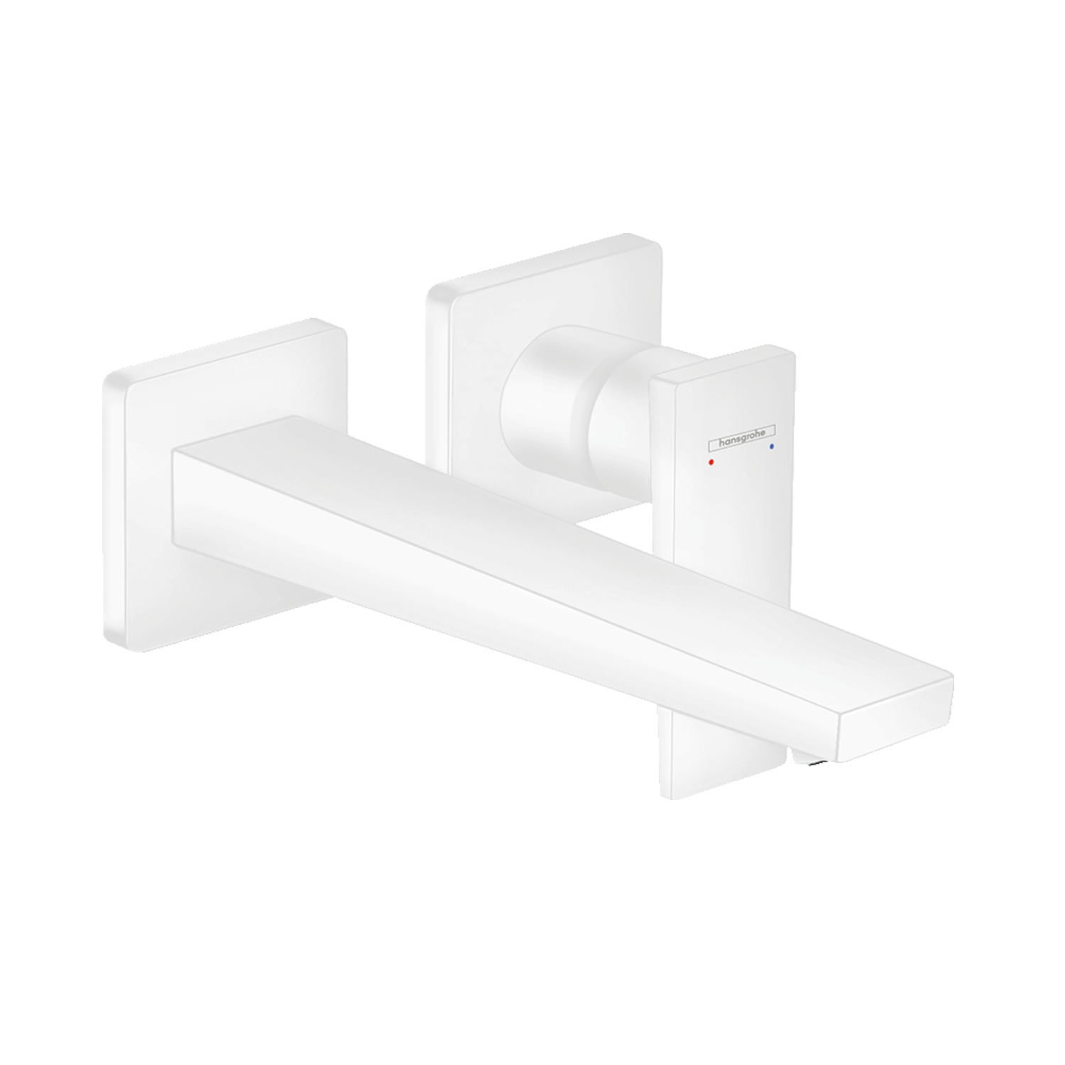 Hansgrohe Metropol 225 Matt White uzidna baterija (slavina) za umivaonik sa odlivnim ventilom sifona nezatvorivim 32526700