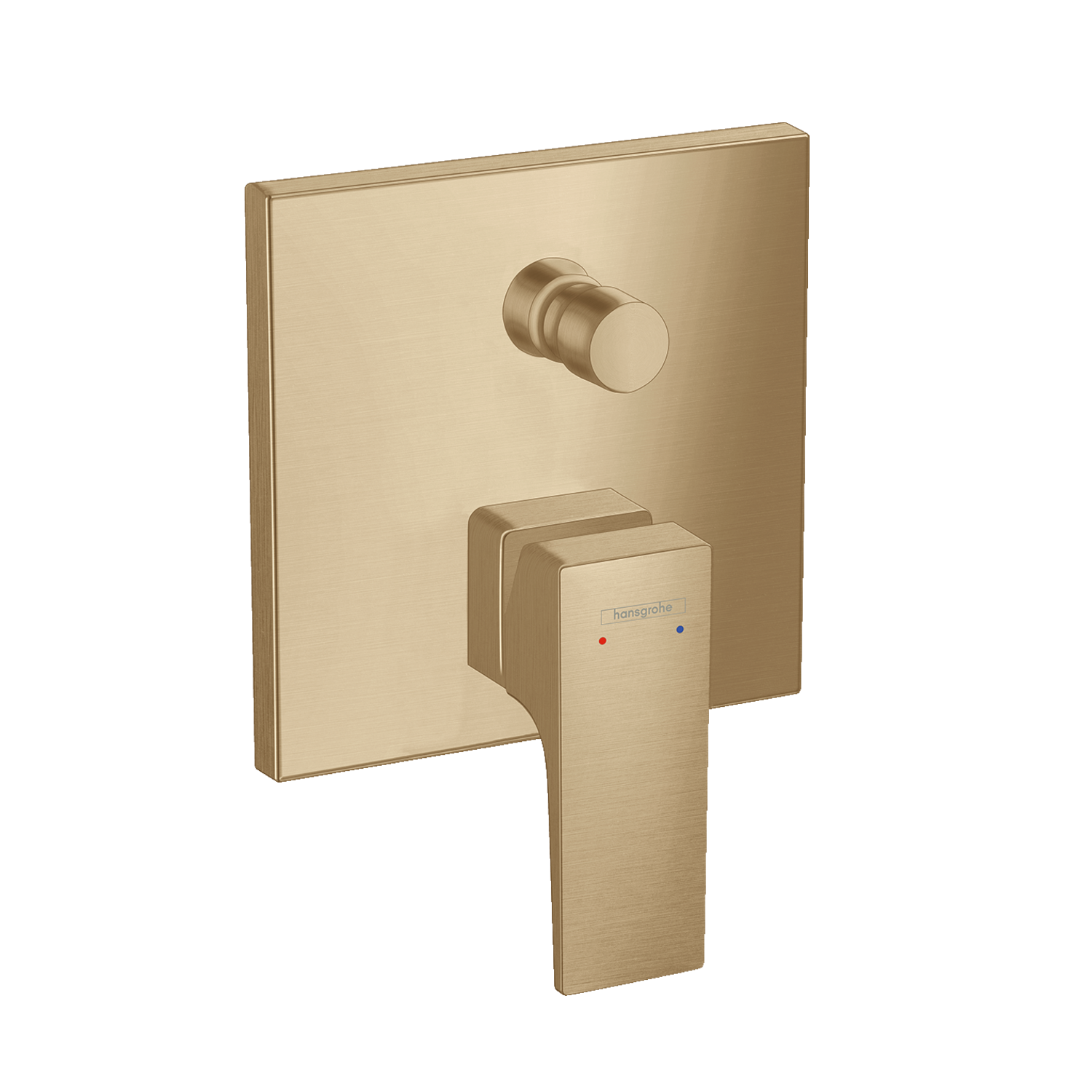 Hansgrohe Metropol Brushed Bronze mešač sa prebacivačem četvrtasti sa integrisanom bezbednosnom kombinacijom (EN1717) 32546140