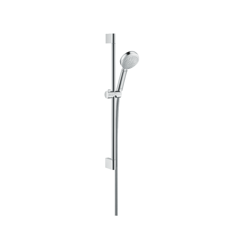Hansgrohe MyClub 100 White/Chrome ručni tuš sa usponskom šipkom, kliznim držačem i crevom 26763402