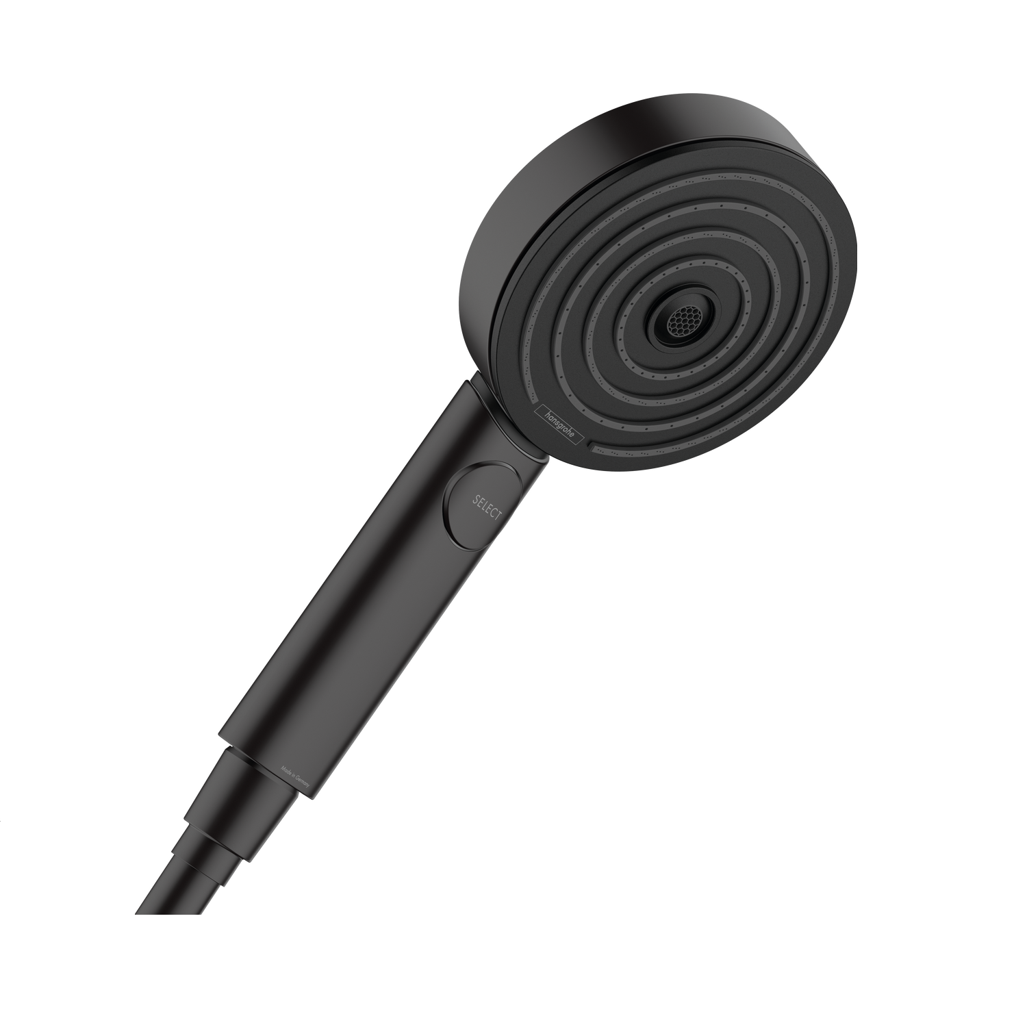 Hansgrohe Pulsify Select S Activation 105 Matt Black ručni tuš sa 3 vrste mlaza 24100670