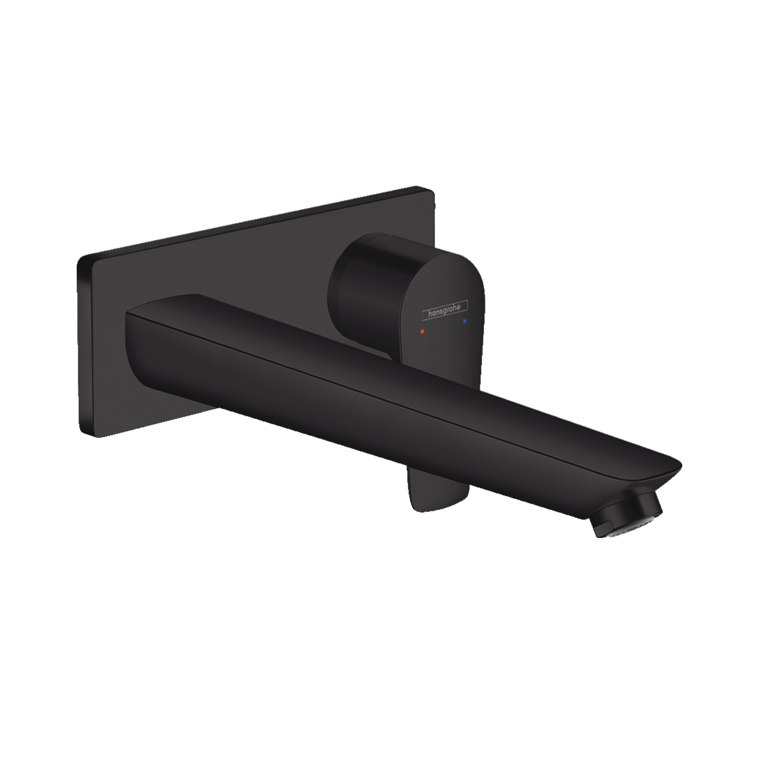 Hansgrohe Talis E 225 Matt Black uzidna baterija (slavina) za umivaonik sa odlivnim ventilom sifona nezatvorivim 71734670