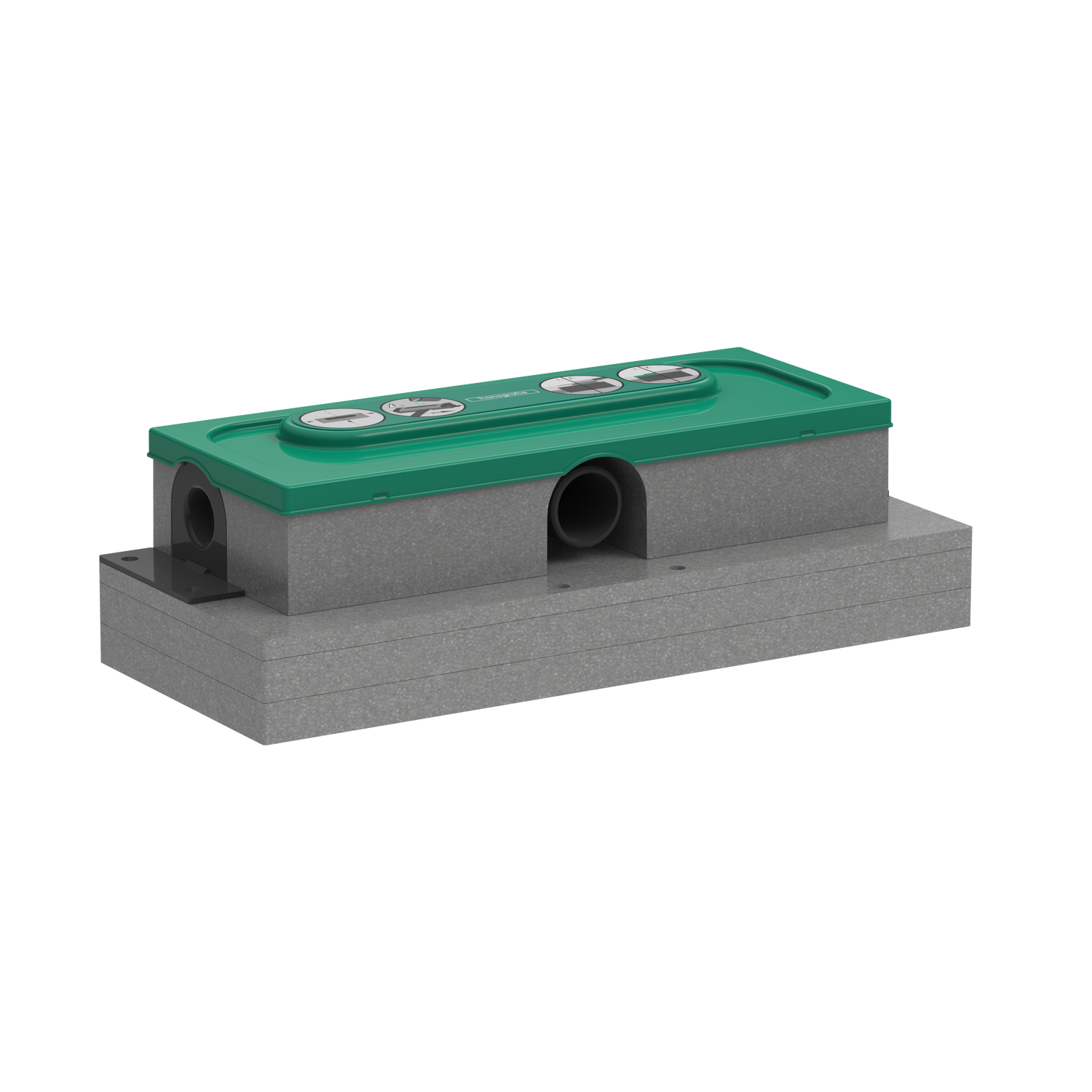 Hansgrohe uBox univerzalni ugradni set za kanalicu za plitku instalaciju 01000180