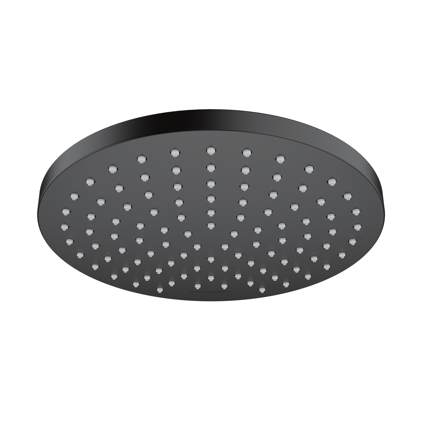 Hansgrohe Vernis Blend EcoSmart 200 Matt Black nadglavni tuš sa 1 mlazom okrugli 26277670