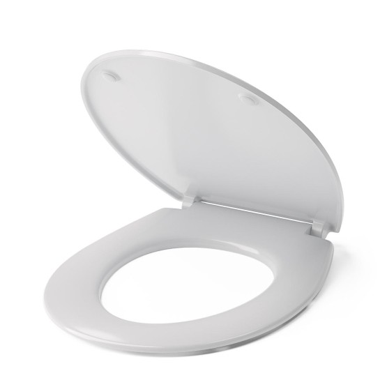 Haro Revo New White WC daska sa šarkama od nerđajućeg čelika 533948