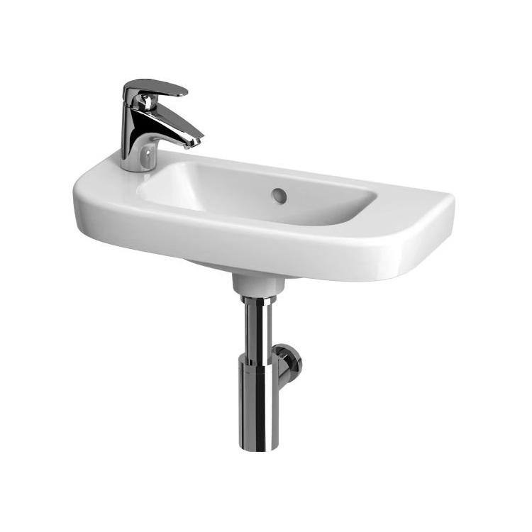 Jika Deep White umivaonik (lavabo) 50x23x0,6 konzolni sa rupom za bateriju levo i sa prelivom 8.1561.5.000.105.1