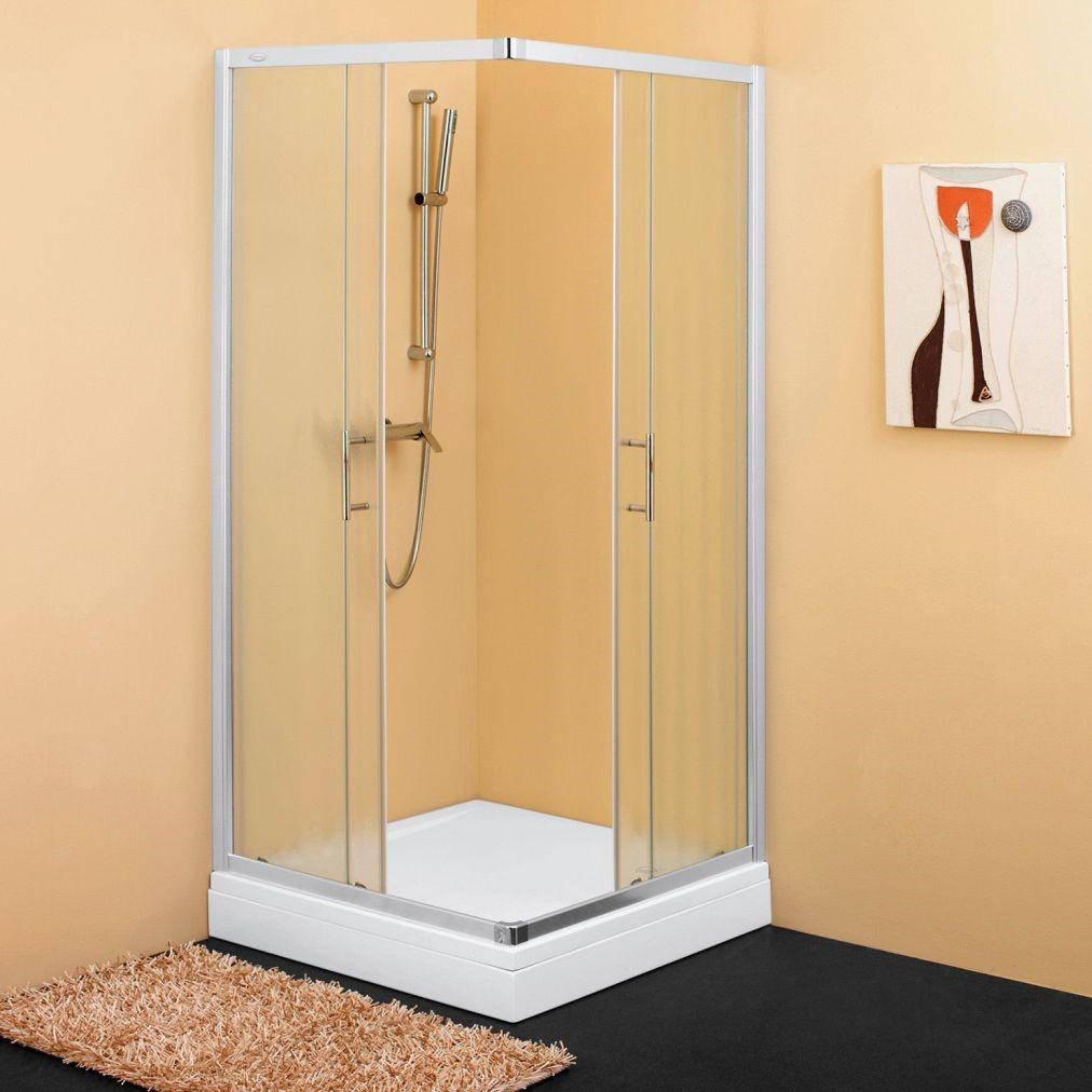Kolpa San SQ Line 75x90 Chrome tuš kabina četvrtasta visine 1900mm sa kaljenim providnim staklom debljine 5/6mm 511270