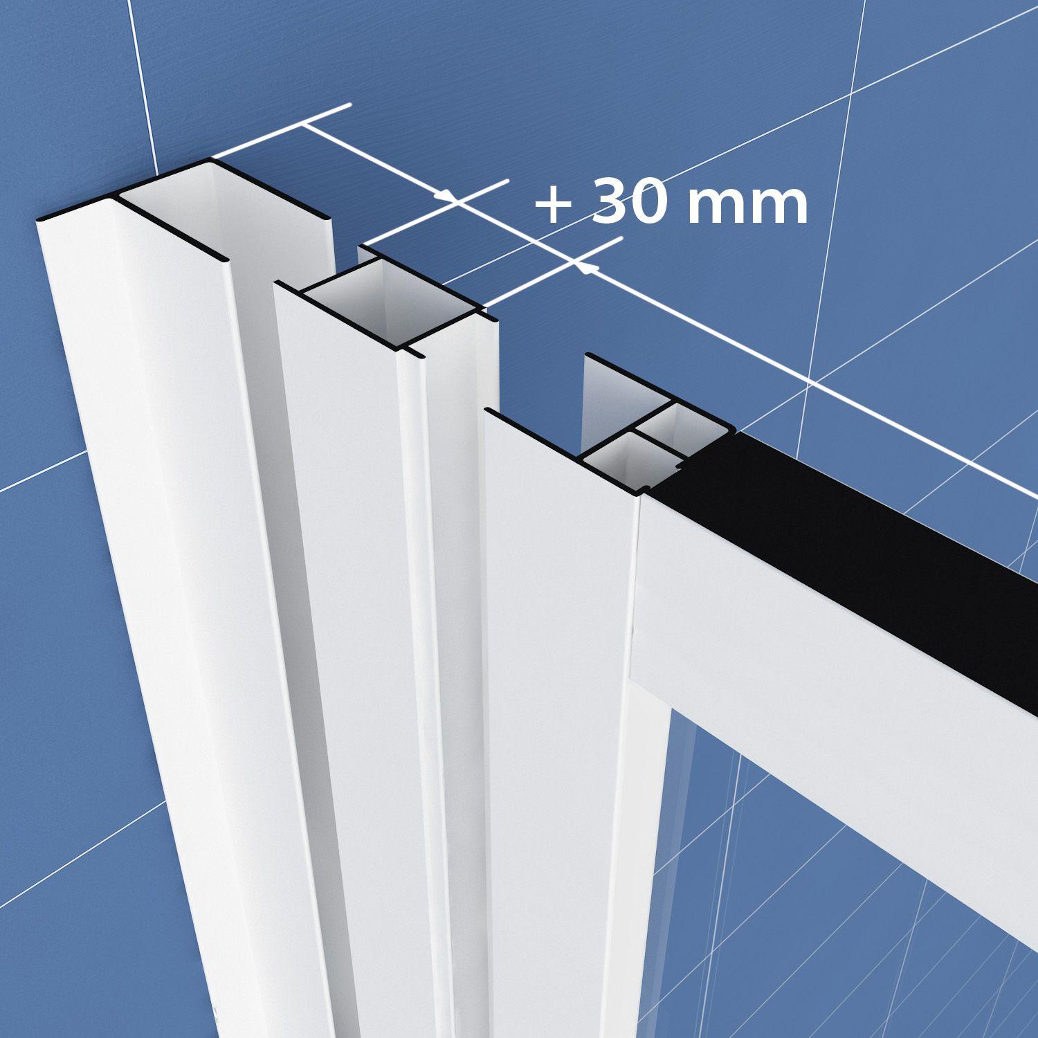 Kolpa San SQ Line K-30 profil Chrome kompenzacioni visine 1900mm univerzalni 527440