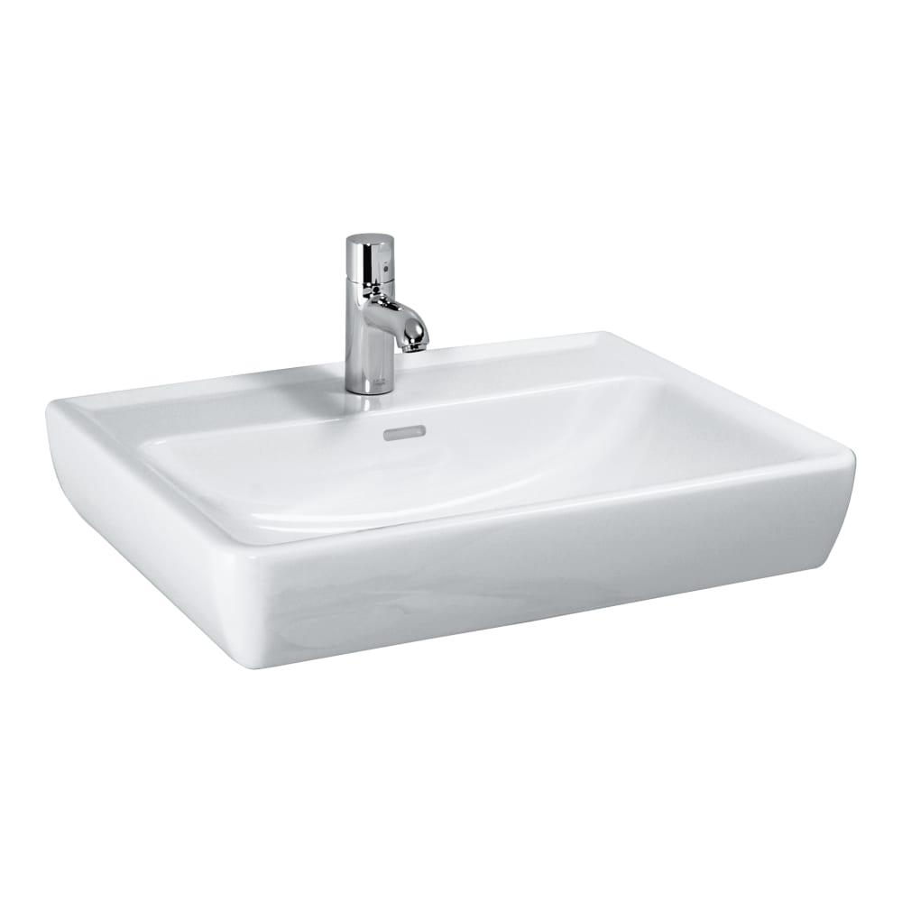 Laufen Pro A White umivaonik (lavabo) 55X47 konzolni pravougaoni sa prelivom 8.1895.1.000.104.1