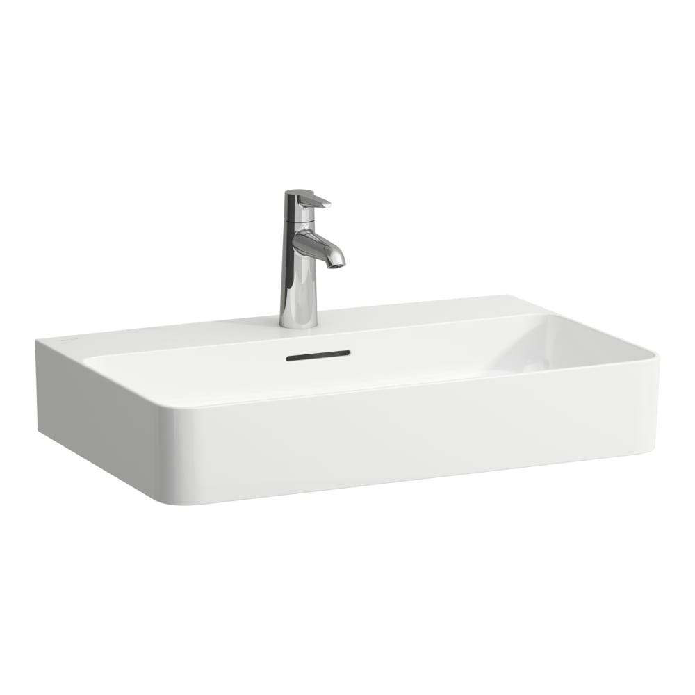 Laufen Val White Umivaonik (lavabo) 65x42x11,5 nadgradni pravougaoni sa prelivom 8.1028.4.000.104.1