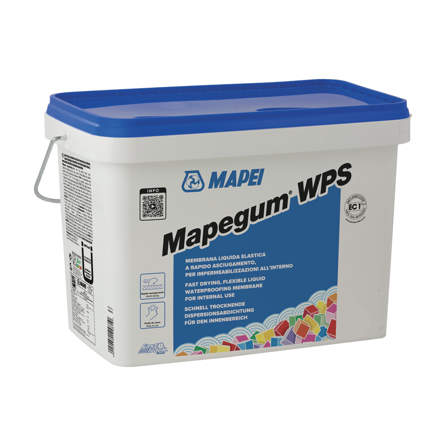 Mapei Mapegum WPS 20kg brzosušeća fleksibilna tečna membrana za hidroizolaciju unutrašnjih površina (1,5kg/m<sup>2</sup>/mm)