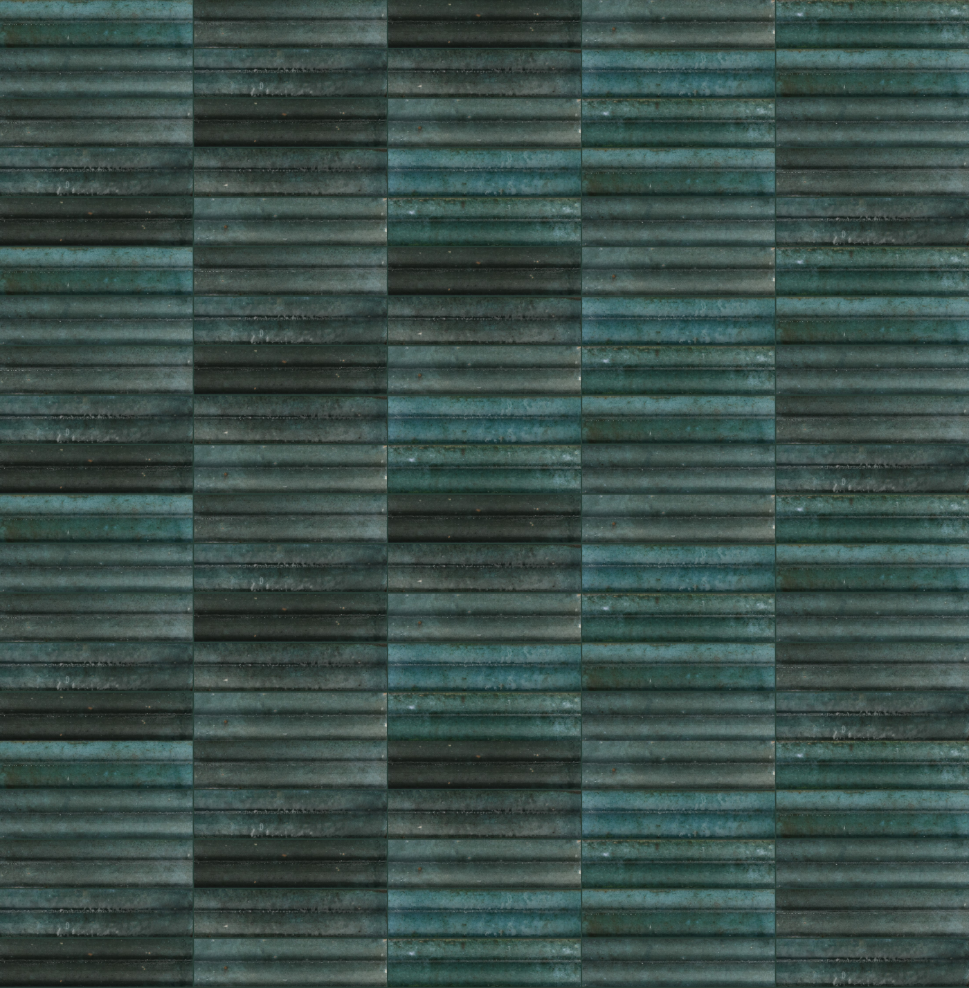 Marazzi Lume Blue Struttura 3D Swing MP96 6x24 14mm Lux pločica zidna sjajna talasasta 0.720 43.200