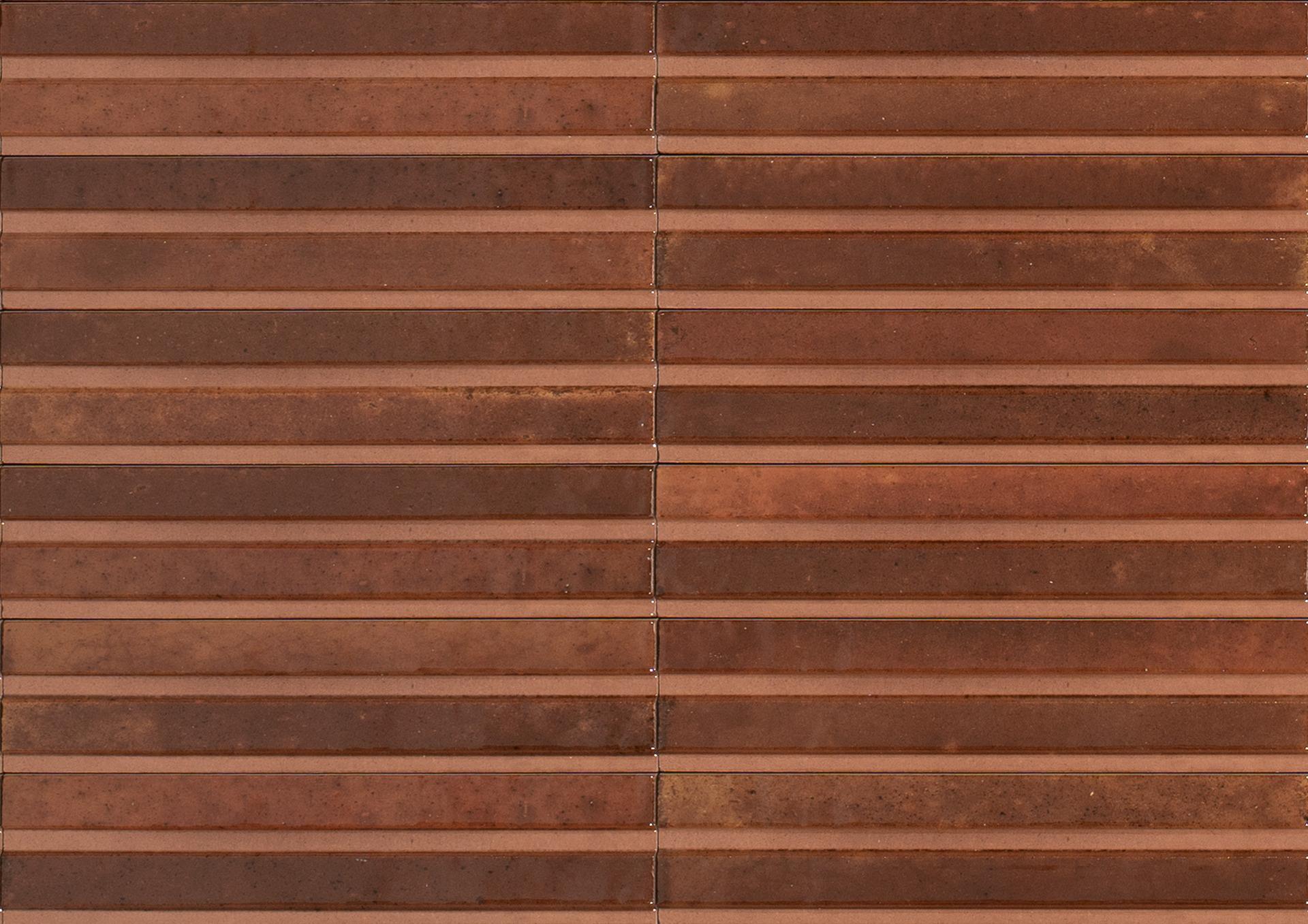 Marazzi Lume Caramel Struttura 3D Rake MP9K 6x24 14mm Lux pločica zidna sjajna sa udubljenjima 0.720 43.200