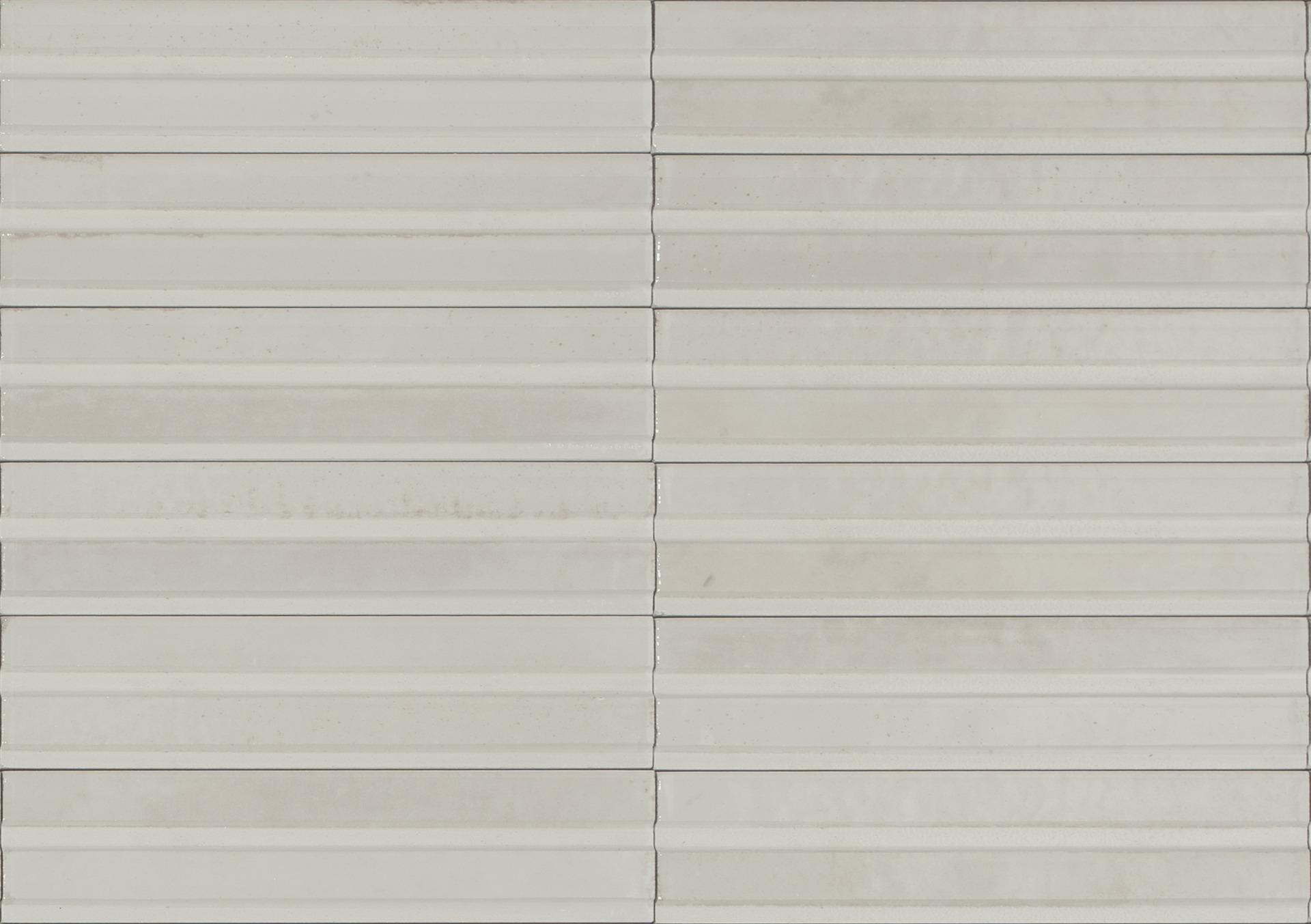 Marazzi Lume Off White Struttura 3D Rake MP9D 6x24 14mm Lux pločica zidna sjajna sa udubljenjima 0.720 43.200