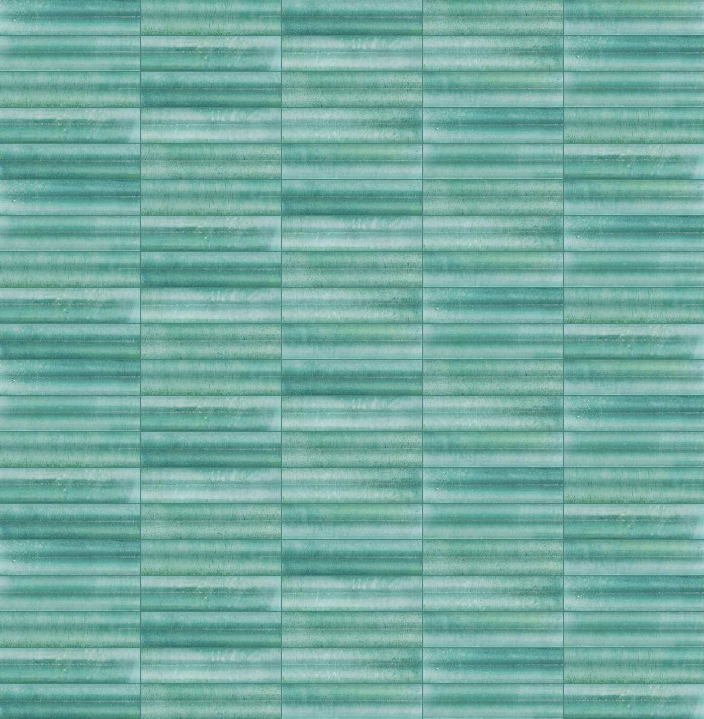 Marazzi Lume Turquoise Struttura 3D Swing MP98 6x24 14mm Lux pločica zidna sjajna talasasta 0.720 43.200