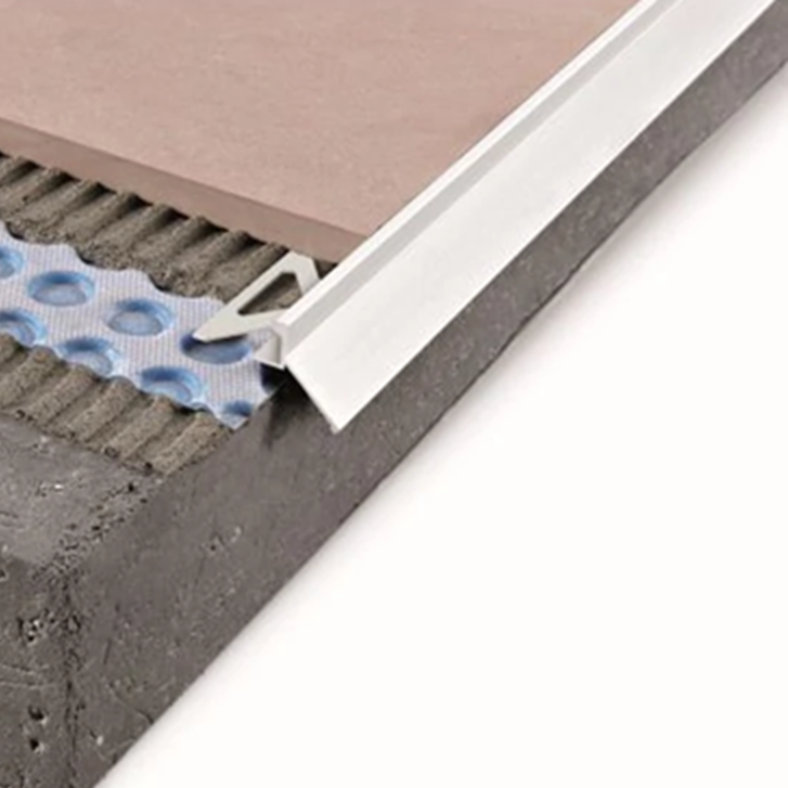 Progress Profiles Global 10,0mm Matt Silver GBCAS100 lajsna (profil) okapnica ugaona aluminijumska za pločice dužine 2,7m