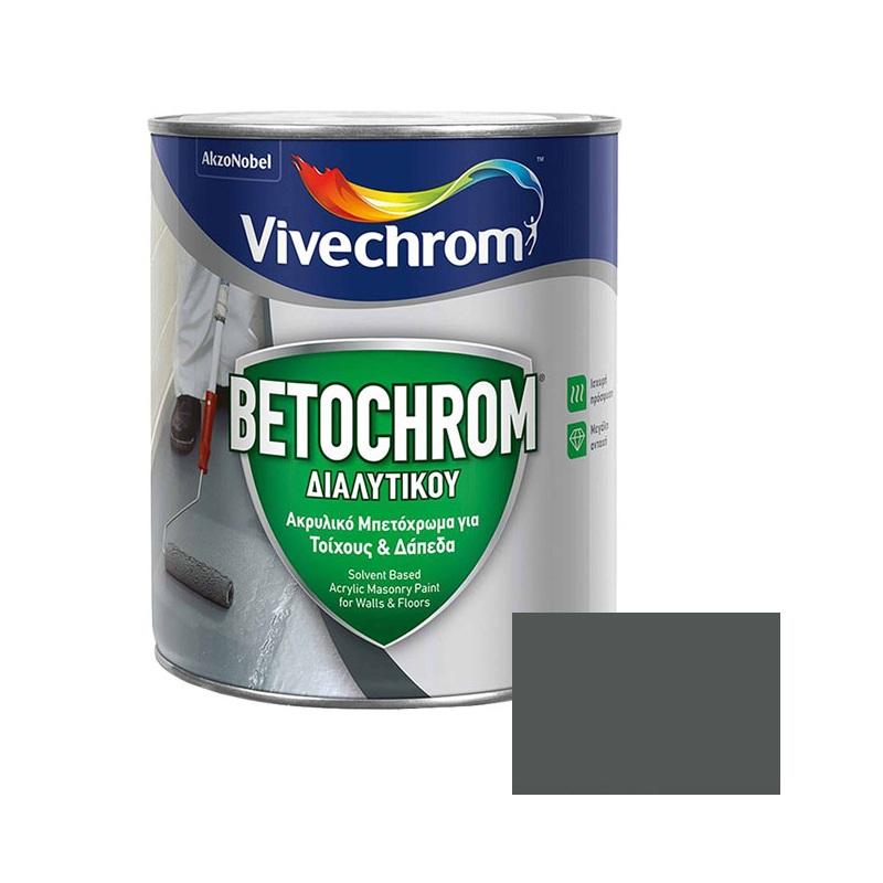 Vivechrom Betochrom Solvent Based 194 Dark Grey Matt 3L specijalna akrilna boja na bazi rastvarača za betonske zidove i podove otporna na ekstremne vremenske uslove (0,09L/m2)