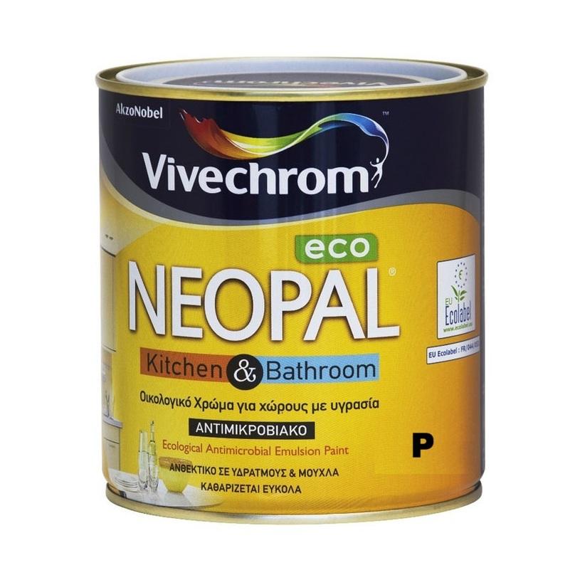 Vivechrom Neopal Eco Kitchen&Bathroom P-BASE Matt 1L visokokvalitetna emulziona visokoperiva boja protiv gljivica za toniranje (0,08L/m2)