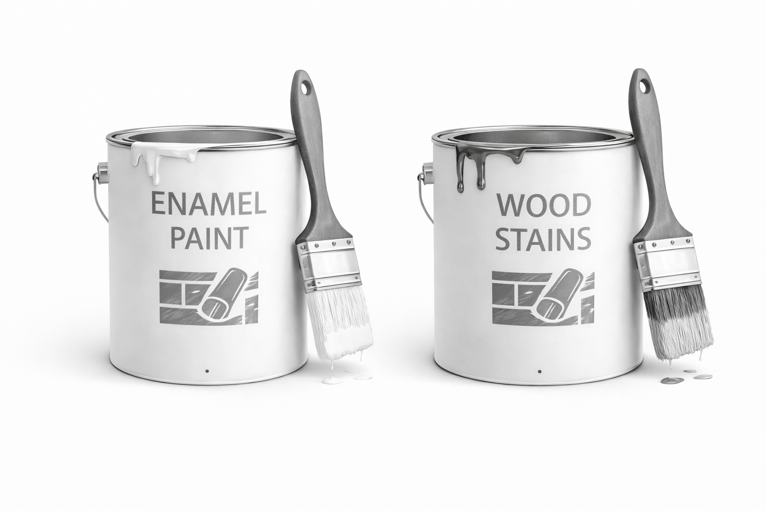 Emajl i lazurne boje za drvo i metal