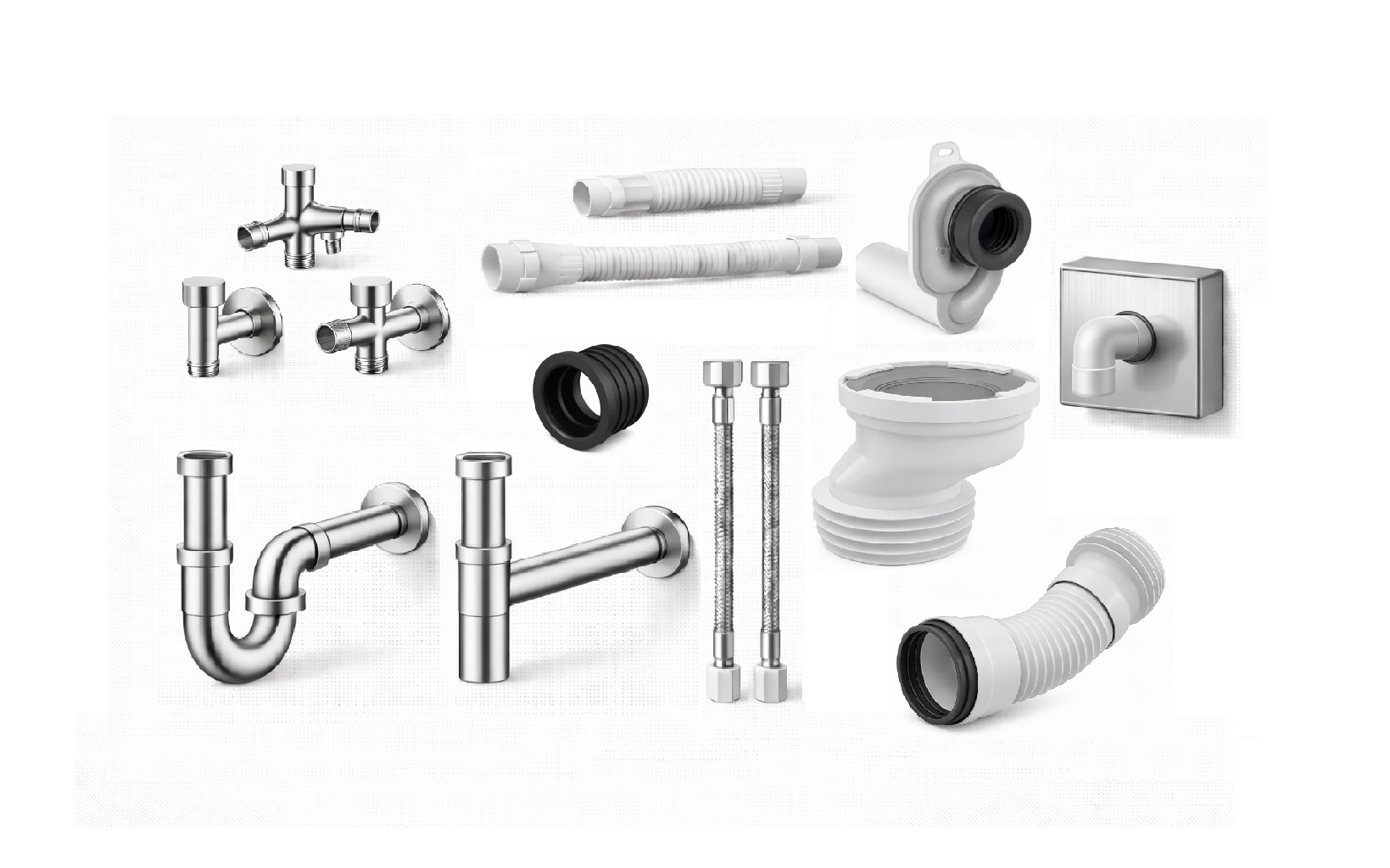 Ventili, sifoni, creva i pribor za sanitarije