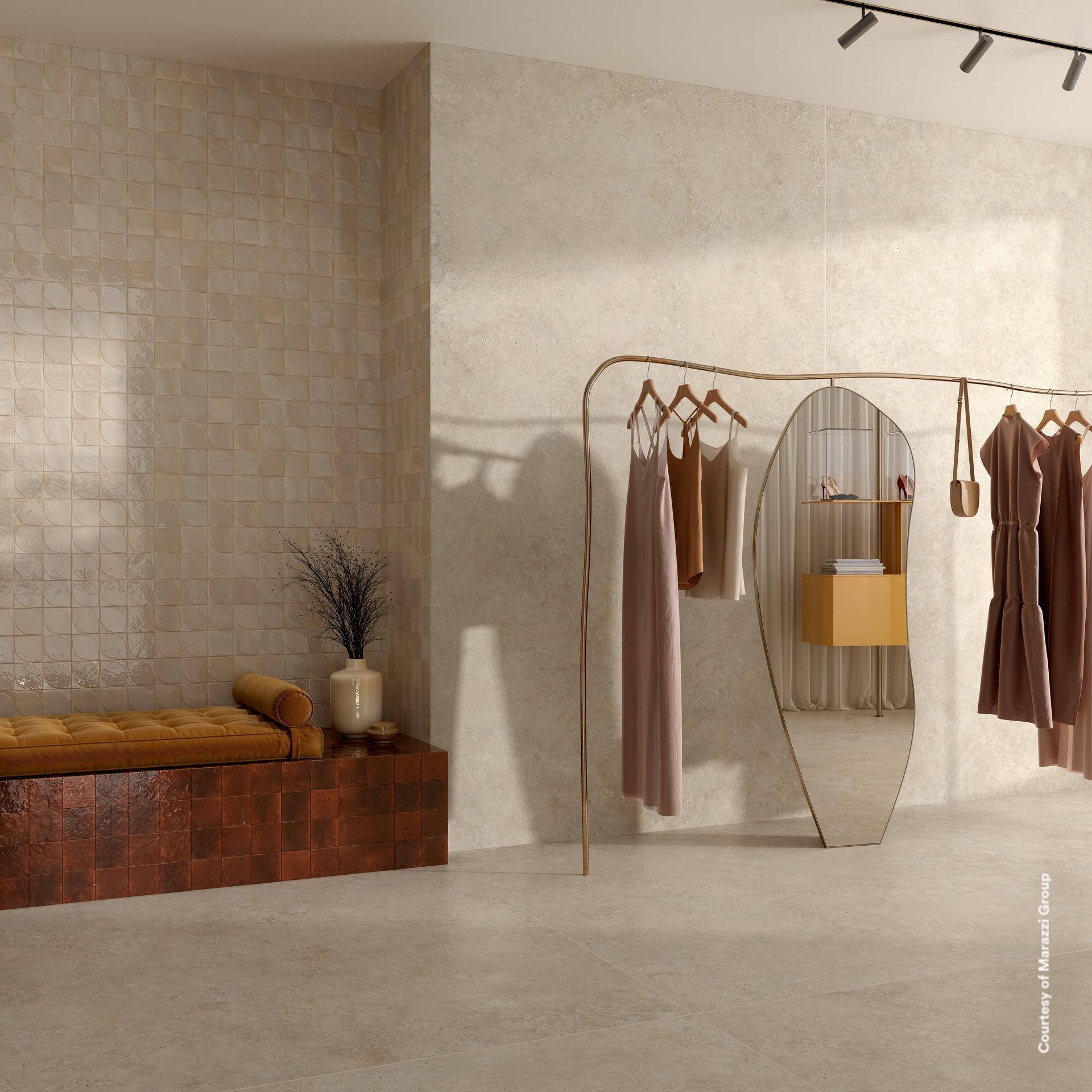 Marazzi Lume Bone Struttura 3D Swing MP91 6x24 14mm Lux pločica zidna sjajna talasasta 0.720 43.200