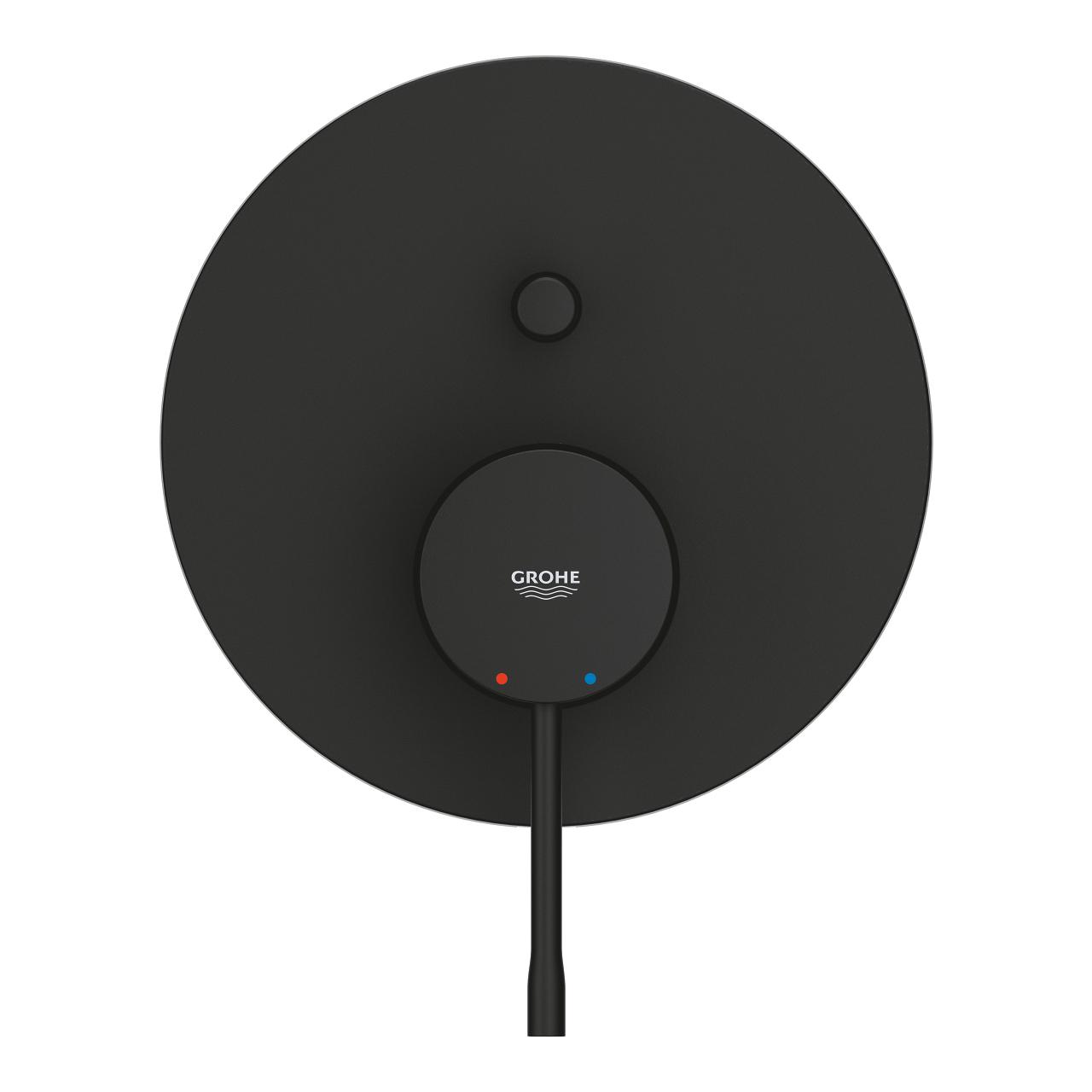 Grohe Essence Phantom Black mešač sa prebacivačem sa dve funkcije okrugli 24167KF1