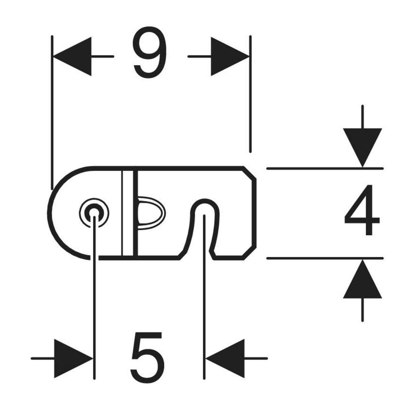Geberit DuofixBasic set za kačenje ugradnog vodokotlića 111.839.00.2