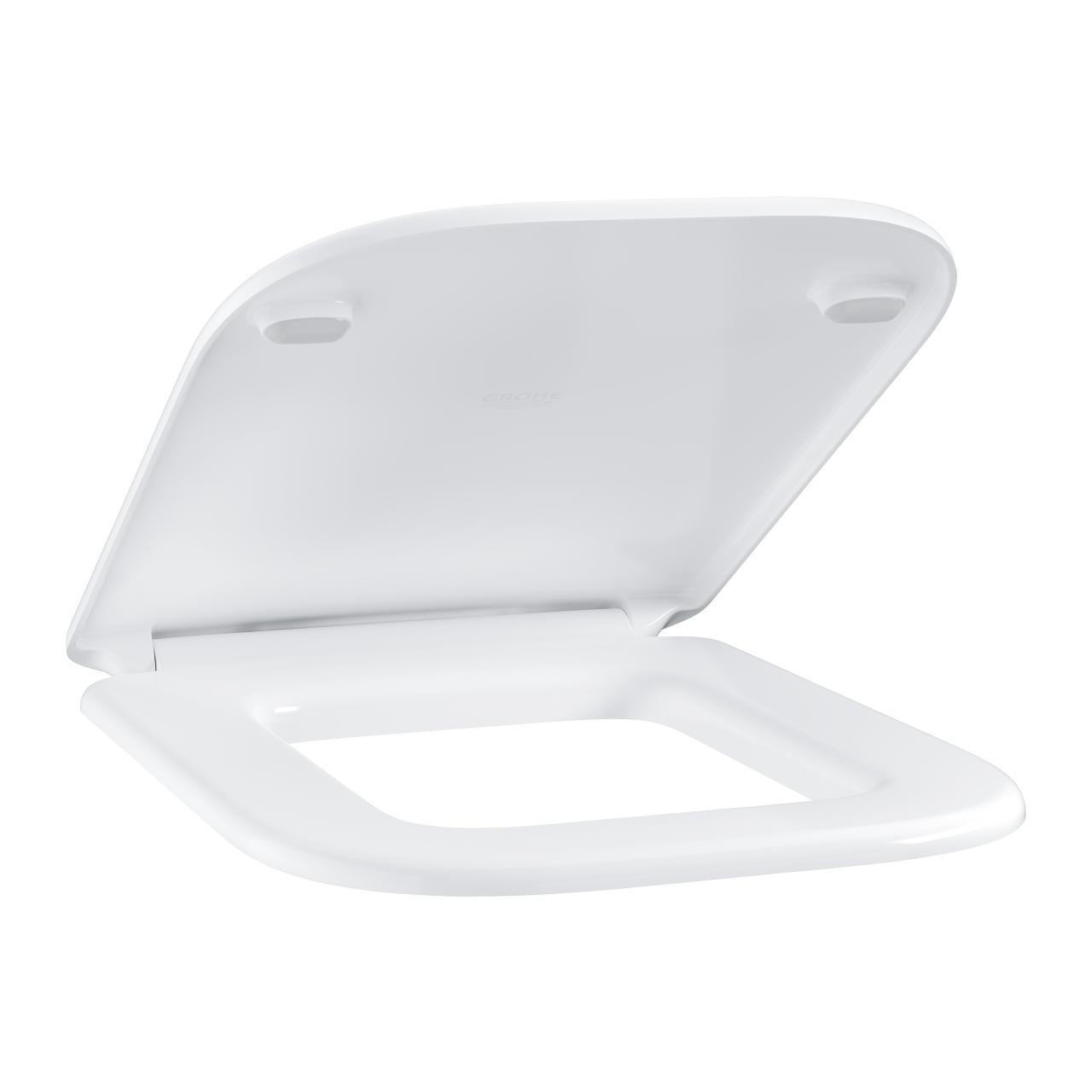 Grohe Bauedge Ceramic White daska za WC šolju sa šarkama od nerđajućeg čelika 39813000