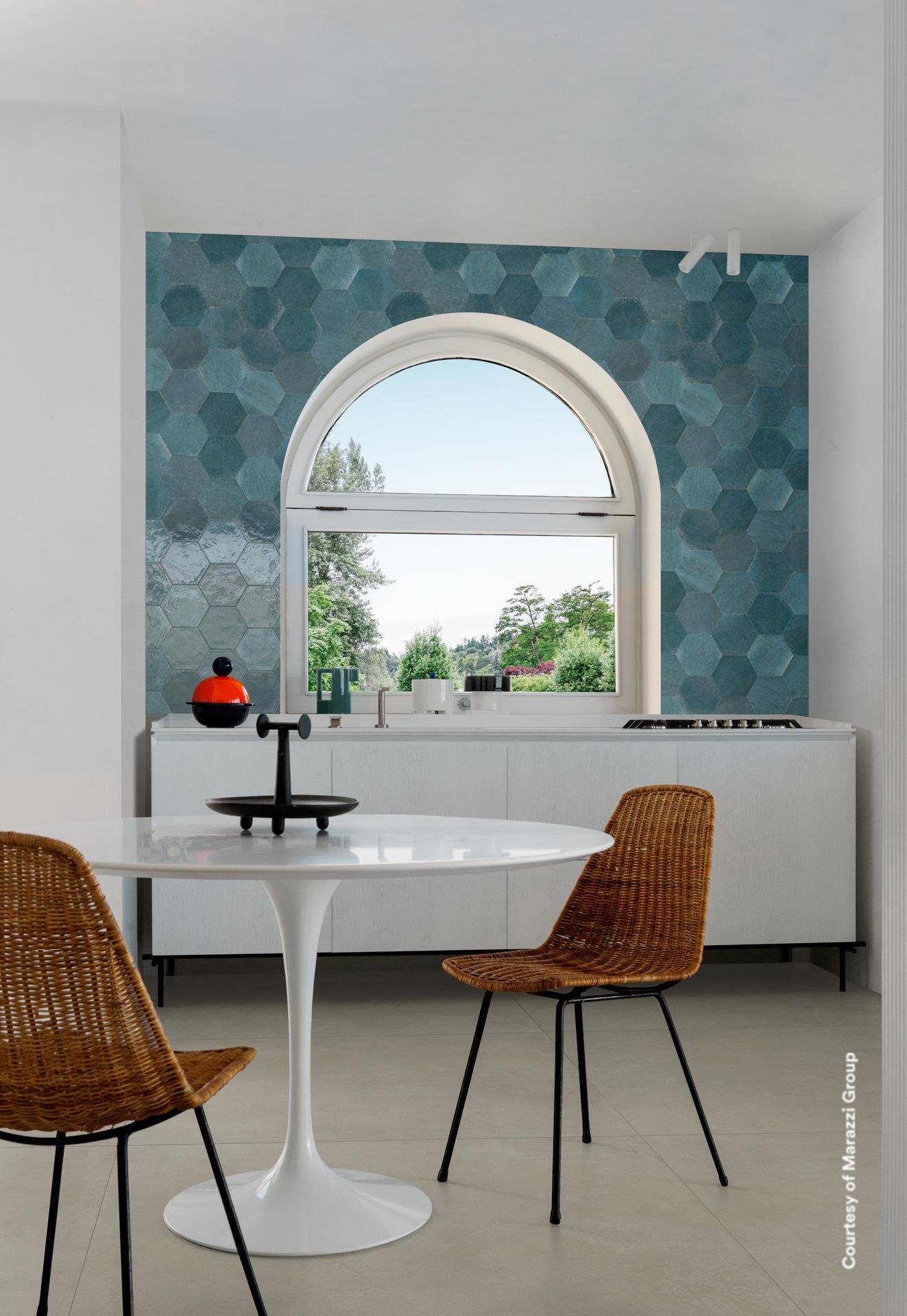 Marazzi Lume Blue Struttura 3D Rake MP9H 6x24 14mm Lux pločica zidna sjajna sa udubljenjima 0.720 43.200