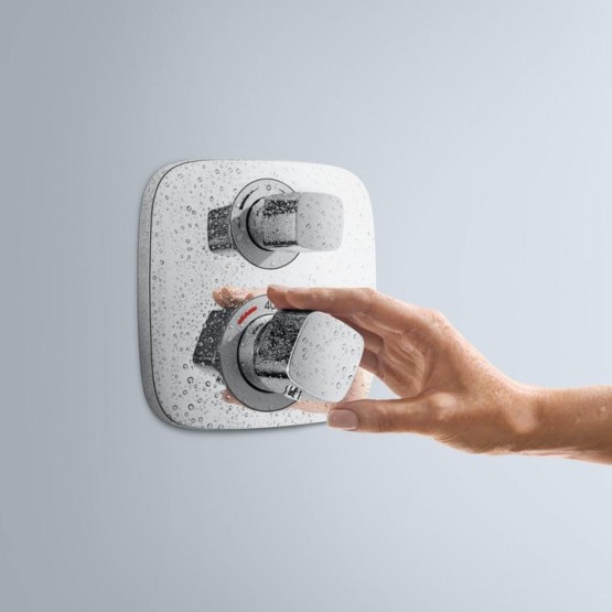 Hansgrohe Ecostat E Chrome mešač termostatski sa 2 funkcije četvrtasti 15708000