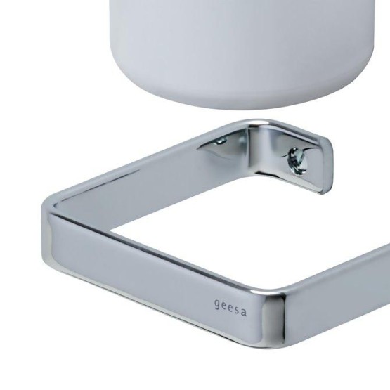Geesa Frame White/Chrome WC četka sa držačem 91881-02