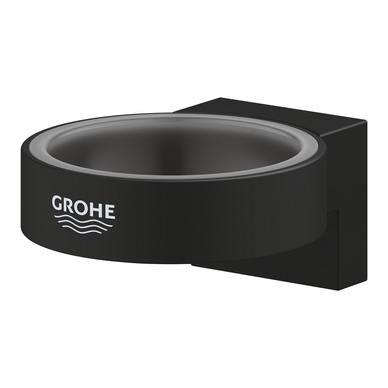 Grohe Selection Phantom Black univerzalni konzolni držač dozera za sapun/čaše 41217KF0