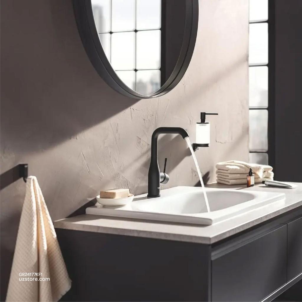 Grohe Essence 210 Phantom Black baterija (slavina) za umivaonik 24177KF1